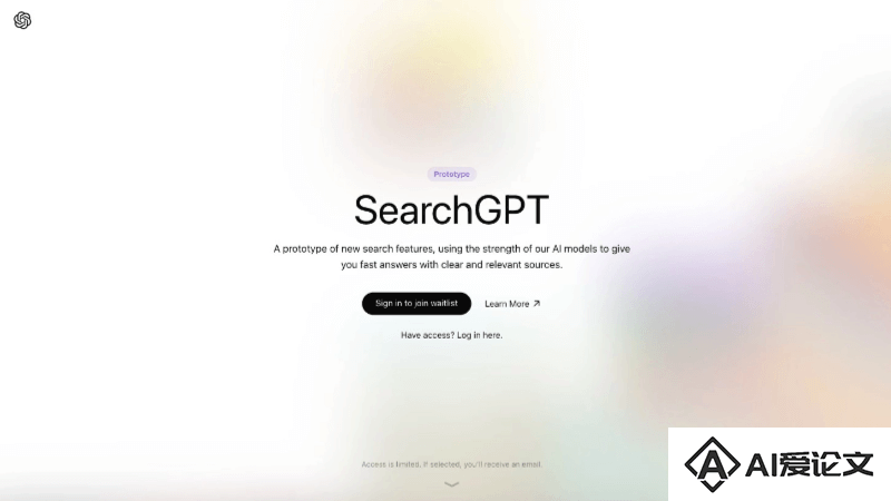 SearchGPT