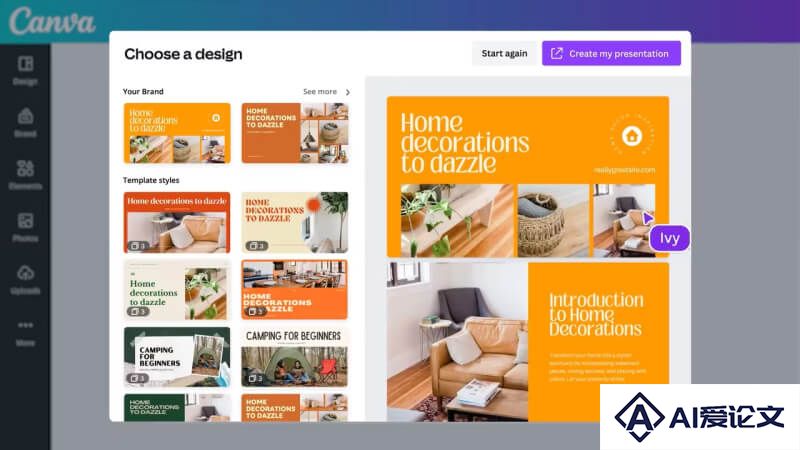 Canva Magic Design