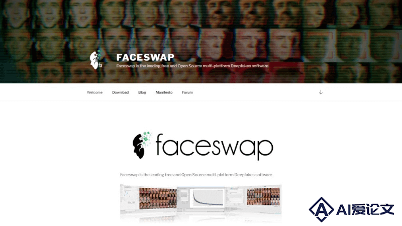 FaceSwap – 开源的在线AI换脸工具，深度伪造视频和图像