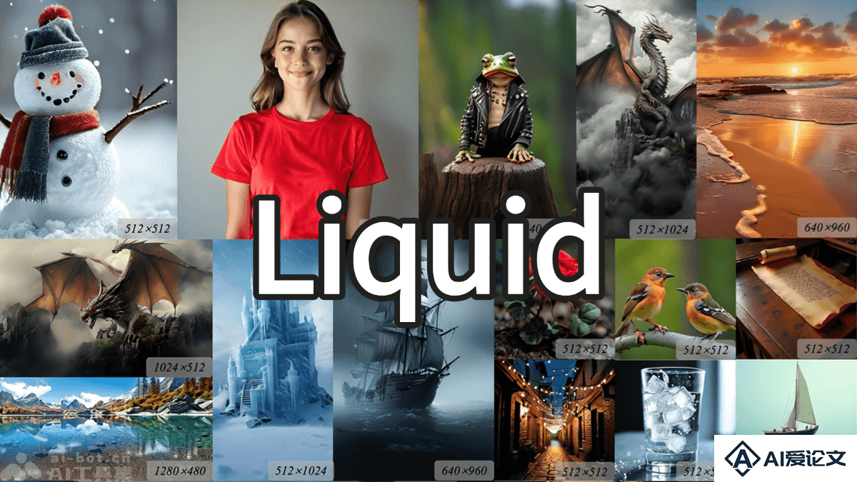 Liquid – 华中科技、字节、港大联合推出的统一多模态生成框架