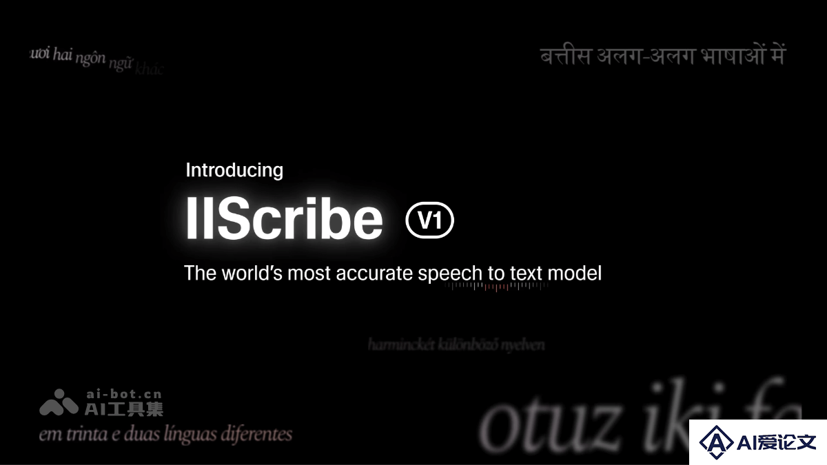 Scribe – ElevenLabs 推出的高精度语音转文本模型