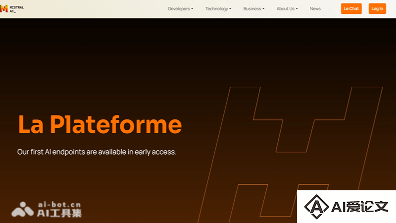 La Plateforme – Mistral AI公司推出的AI开发工具