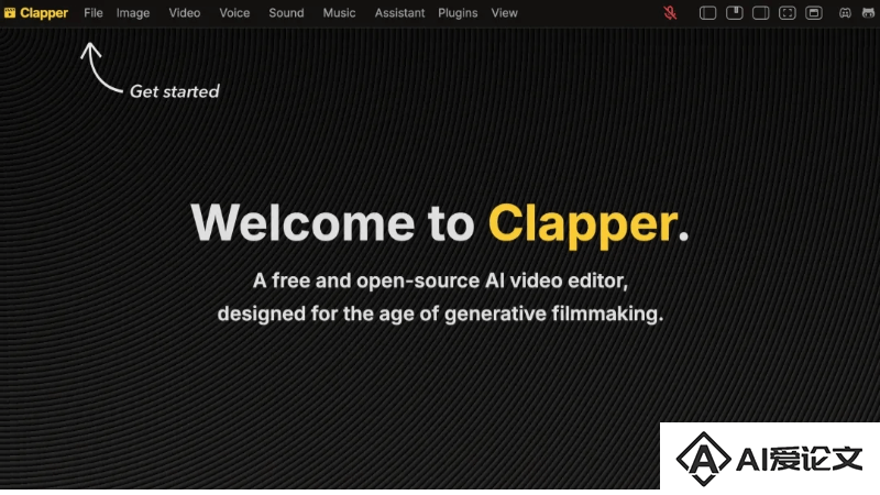 Clapper – 免费开源的可视化AI视频编辑工具