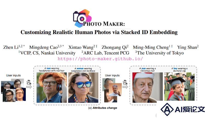 PhotoMaker V2 – 腾讯推出的AI图像生成框架