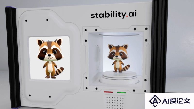 Stable Fast 3D – Stability AI推出的AI新模型，0.5秒将图片转为3D