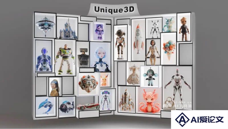 Unique3D – 清华大学团队开源的图像到3D生成模型