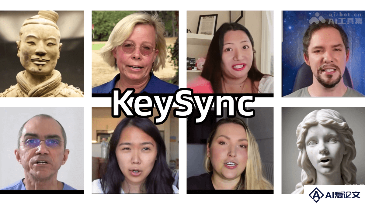KeySync – 帝国理工联合弗罗茨瓦夫大学推出的口型同步框架