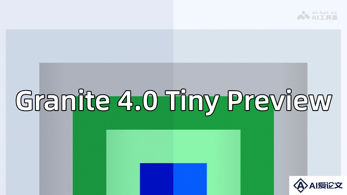 Granite 4.0 Tiny Preview – IBM推出的语言模型