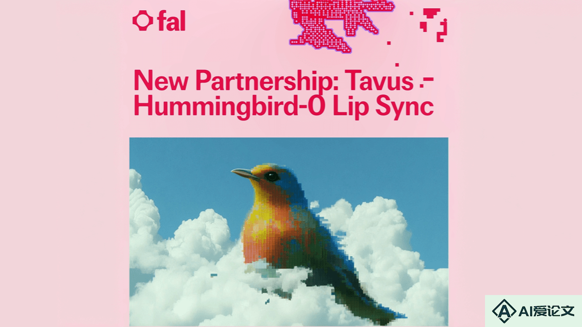 Hummingbird-0 – Tavus 推出的AI口型同步模型