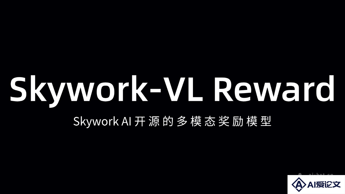 Skywork-VL Reward – Skywork AI开源的多模态奖励模型