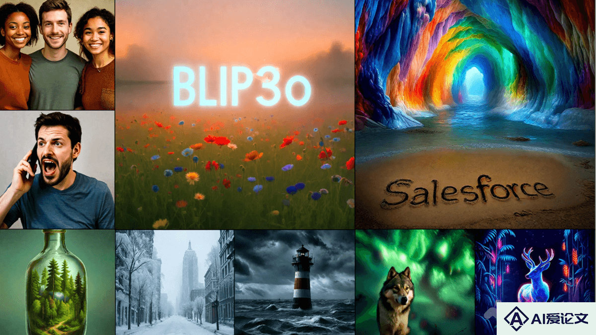 BLIP3-o – Salesforce Research等机构推出的多模态模型