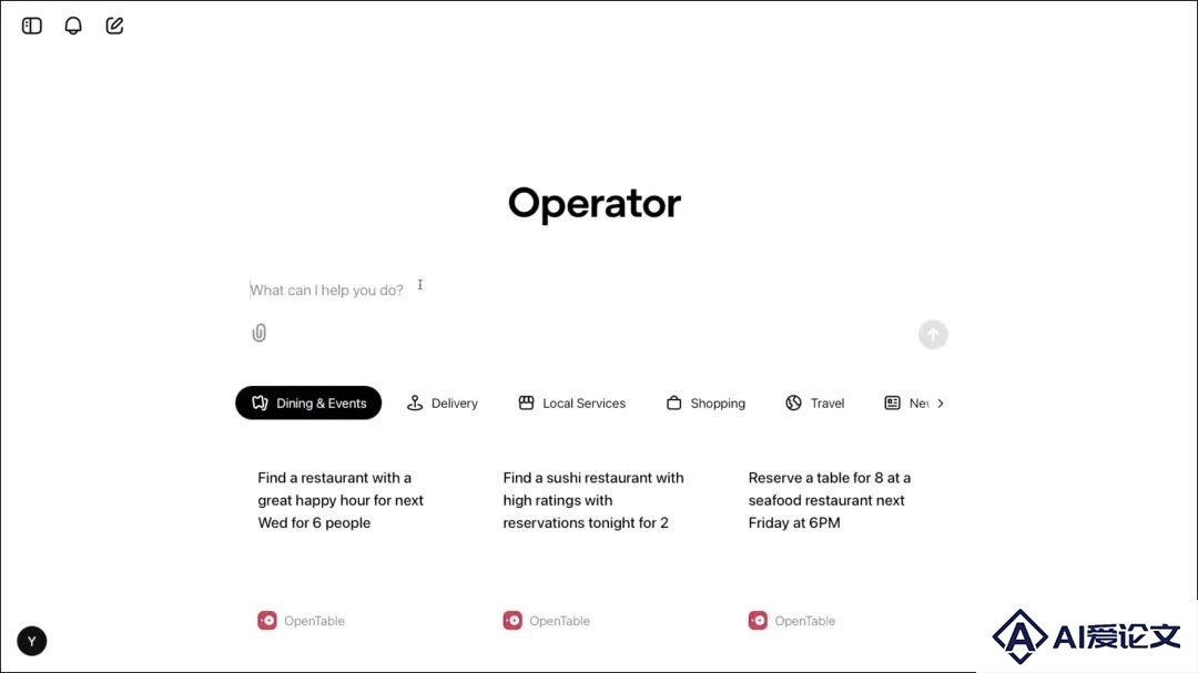 OpenAI发布首个电脑智能体
